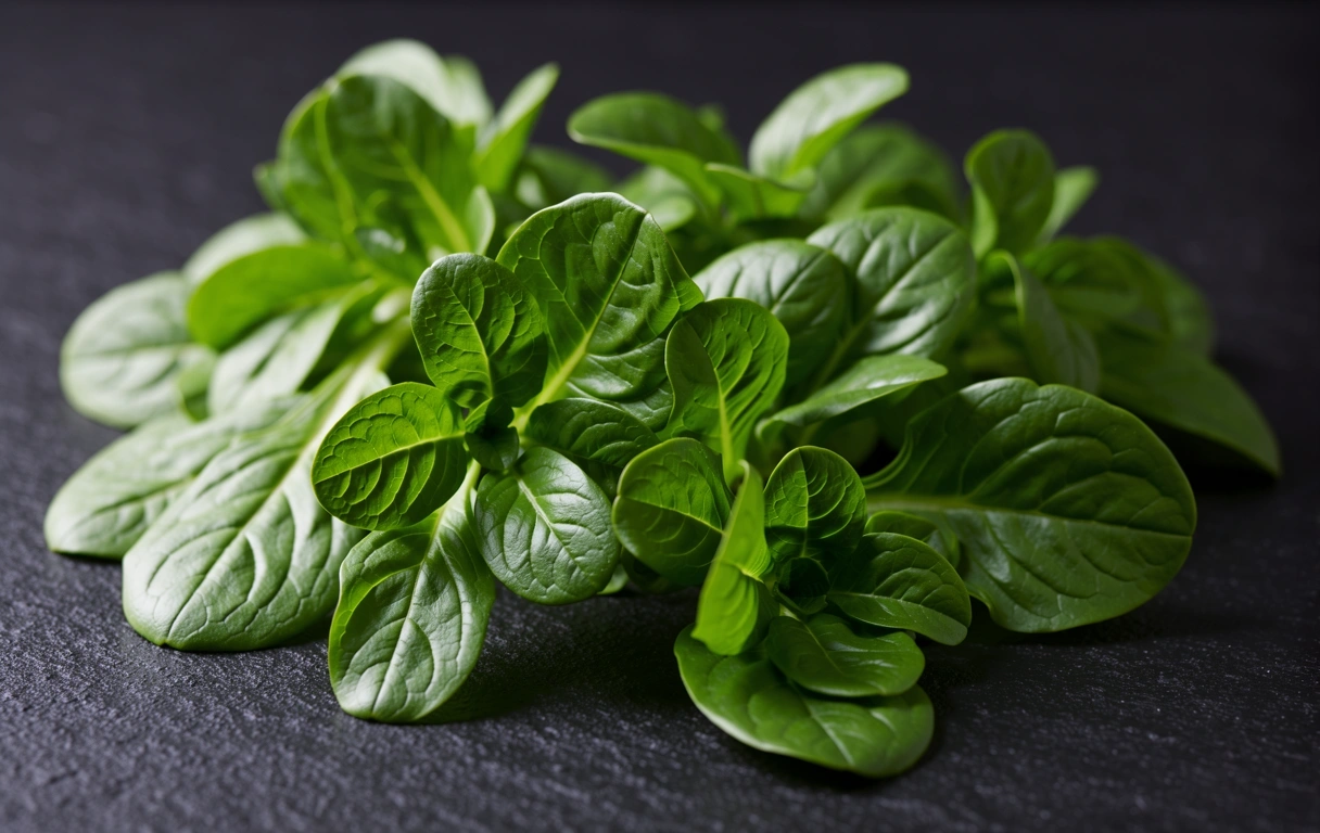 Fresh ingredients background